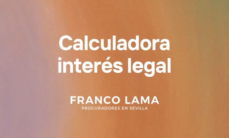 Calculadora interés legal (actualizado 2026)
